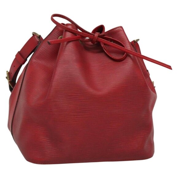 LOUIS VUITTON Epi Petit Noe Shoulder Bag Red - Picture 2 of 16